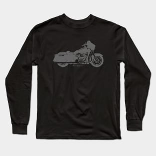 Harley Electra Glide Standard 19, shadow Long Sleeve T-Shirt